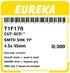 T1F170 - Cut Screw -T1F170_Label_T